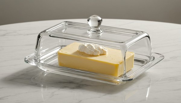 Le beurrier en verre : alliez praticité et élégance